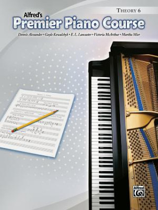Book PREMIER PIANO COURSETHEORY BOOK 6 Dennis Alexander