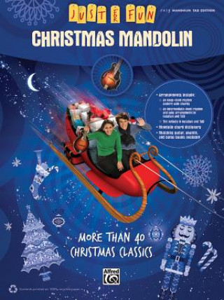 Knjiga CHRISTMAS MANDOLIN BOOK & CD Alfred Music