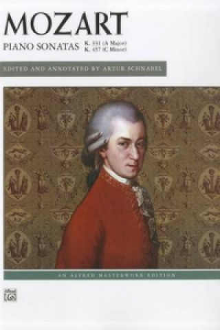 Książka PIANO SONATAS K331 K457 MOZART ARR SCHNABEL