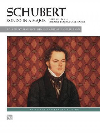 Kniha RONDO A MAJOR PIANO DUET SCHUBERT ED HINSON &