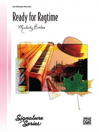 Kniha READY FOR RAGTIME PIANO SOLO MELODY BOBER