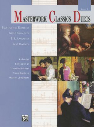 Kniha Masterwork Classics Duets, Level 1 Gayle Kowalchyk
