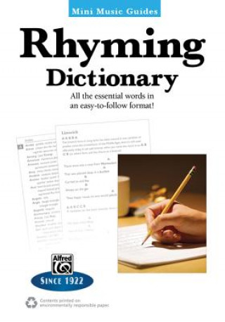 Kniha MMG RHYMING DICTIONARY KEVIN MITCHELL