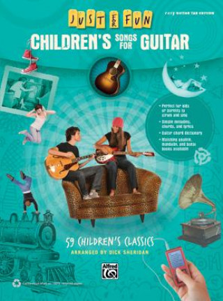 Carte JFF CHILDRENS SONGS FOR GUITAR Alfred Music
