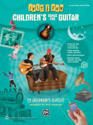 Kniha JFF CHILDRENS SONGS FOR GUITAR Alfred Music