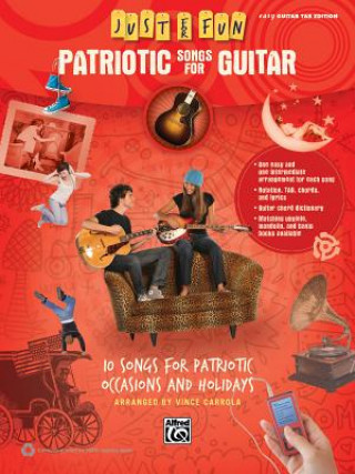 Buch JFF PATRIOTIC SONGS FOR GUITAR Alfred Music