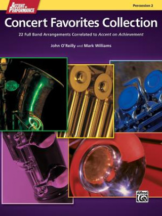 Book AOP CONCERT FAVORITES COLLECTION PERC 2 J & WILLI O'REILLLY