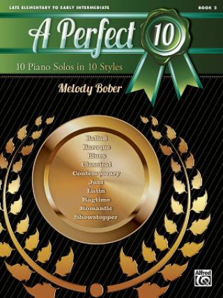 Kniha PERFECT 10 BOOK 2 PIANO MELODY BOBER