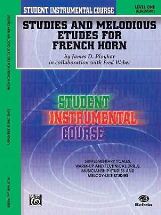 Carte STUDIES & ETUDES F HORN 1 James D. Ployhar