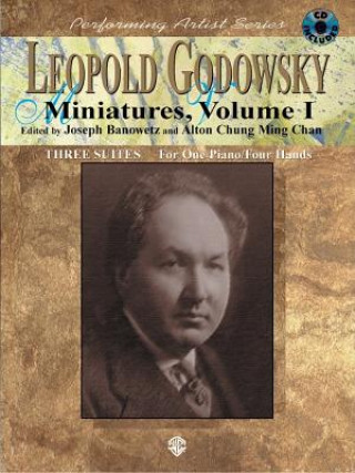 Book PERFORMING ARTIST GODOWSKY VOL 1 PNO LEOPOLD GODOWSKY