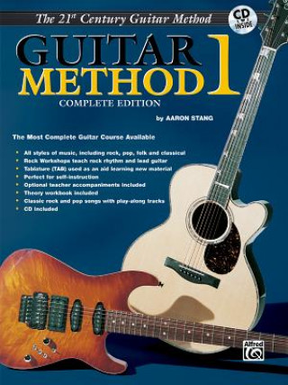 Kniha 21ST CENTURY GUITAR METHOD 1 COMPLETE AARON STANG