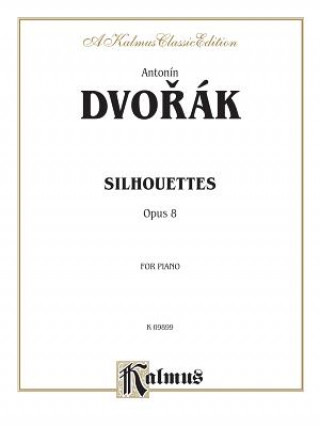 Carte DVORAK SILHOUETTES PIANO Antonin Dvorak