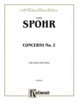 Carte SPOHR CONCERTO NO 2 Louis Spohr