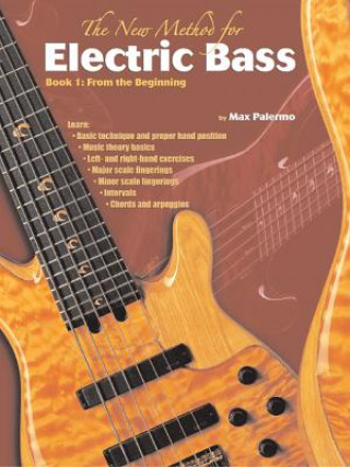 Book NEW METHOD FOR ELEC BASS BK 1 Max Palermo