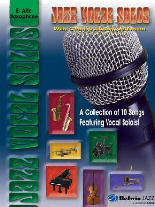 Book COMBO JAZZ VOCAL SOLOS ALTO SAXOPHONE DAVE  ARRANGE WOLPE