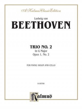 Carte BEETHOVEN PIANO TRIO2 OP12 Ludwig Van Beethoven