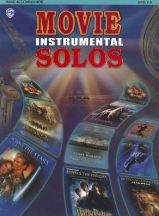Könyv MOVIE INSTRUMENTAL SOLOS PIANO Alfred Music