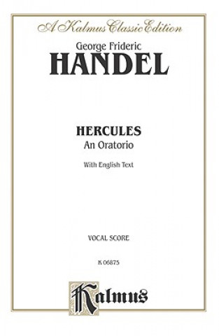 Könyv HANDEL HERCULES VS George Frideric Handel