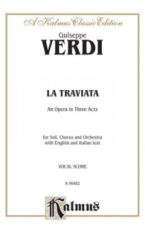 Kniha VERDI LA TRAVIATA V Giuseppe Verdi