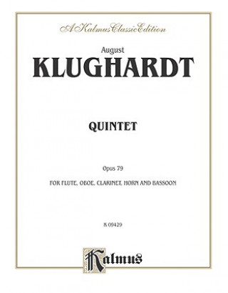 Carte KLUGHARDT QUINTET OP79 WW 5TET August Klughardt