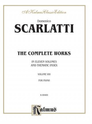 Buch SCARLATTI COMPLETE WKSV8 PS Domenico Scarlatti