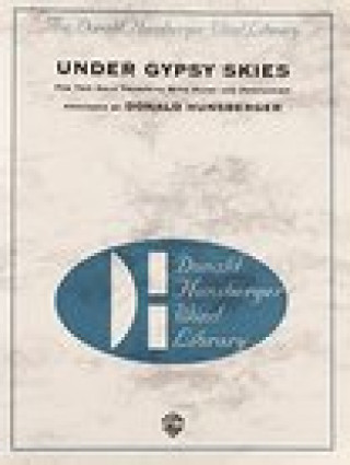 Carte UNDER GYPSY SKIES 2 TRUMPETS PIANO DONALD HUNSBERGER