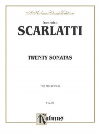 Buch SCARLATTI TWENTY SONATAS FOR PS Domenico Scarlatti