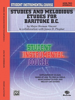 Könyv STUDIES & ETUDES BARITONE 2 Herman Vincent