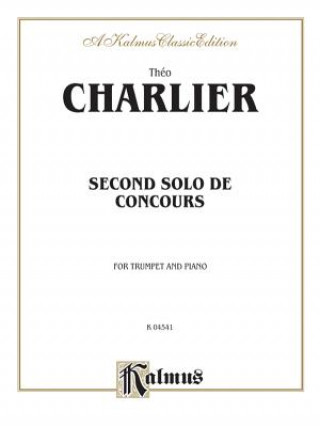 Książka CHARLIER 2ND SOLO DE CONCOURS C Theo Charlier