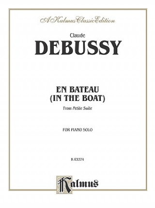 Kniha DEBUSSY EN BATEAU Claude Debussy