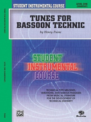 Kniha TUNES FOR TECHNIC BASSOON 1 UPD Henry Paine