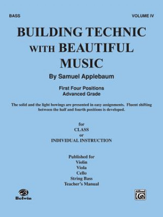 Carte BUILDING TECHBEAUTIFUL MUSIC BK4 DB SAMUEL APPLEBAUM