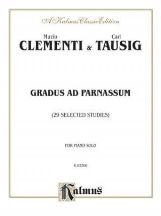 Kniha CLEMENTITAUSSIG GRADUS AD PARN Muzio Clementi