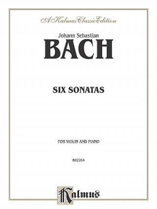 Buch BACH 6 SONATAS Johann Sebastian Bach