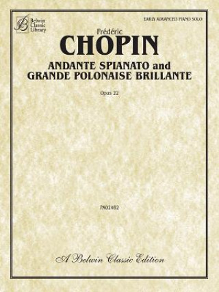 Book ANDANTE SPIANATO GRANDE POL Frederic Chopin