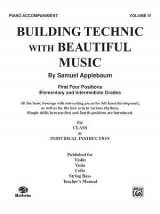 Carte BUILDING TECHBEAUTIFUL MUSIC BK4PACC SAMUEL APPLEBAUM