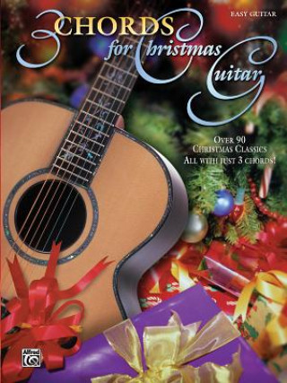 Libro THREE CHORDS FOR CHRISTMAS GTR Jerry Silverman