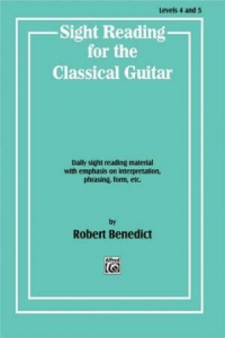 Carte SIGHT READING CLASS GUITAR 45 Robert Benedict