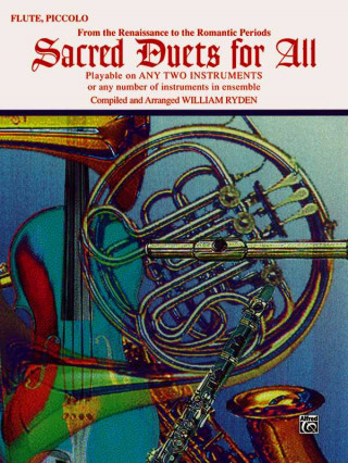 Libro SACRED DUETS FOR ALL William Ryden