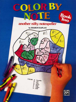 Libro COLOR BY NOTE BOOK 2 NOTESPELLER Sharon Kaplan