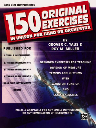Könyv 150 ORIGINAL EXERCISES BSCLEF Roy Miller