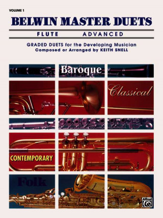 Libro BELWIN MASTER DUETS FLUTE ADVANCED I KEITH  ARRANG SNELL