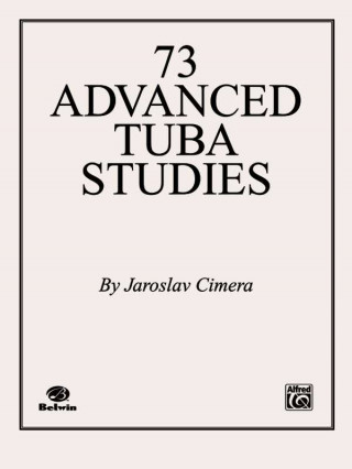 Książka SEVENTYTHREE ADVANCED TUBA STUDIES JAROSLAV CIMERA