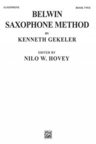 Book BELWIN SAX METHOD 2 GEKELER Kenneth Gekeler