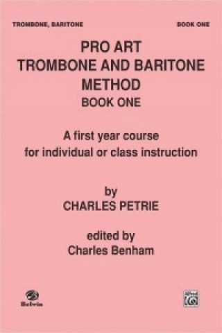 Carte PRO ART TROMBONE BARI METH Alfred Publishing