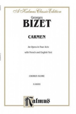 Книга BIZET CARMEN CHORUS PART V GEORGES BIZET