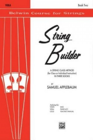 Kniha STRING BUILDER 2 VIOLA SAMUEL APPLEBAUM