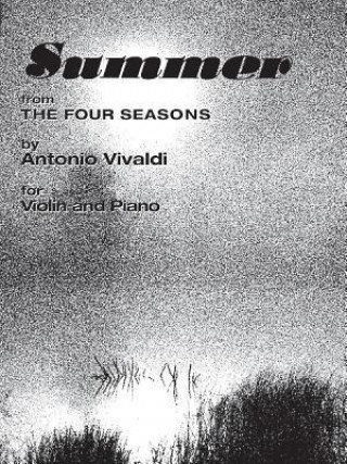 Könyv VIVALDI SUMMER VLN FR4 SEASONS Antonio Vivaldi