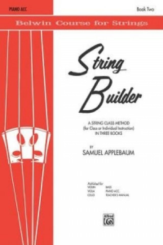 Kniha STRING BUILDER 2 PIANO ACC SAMUEL APPLEBAUM