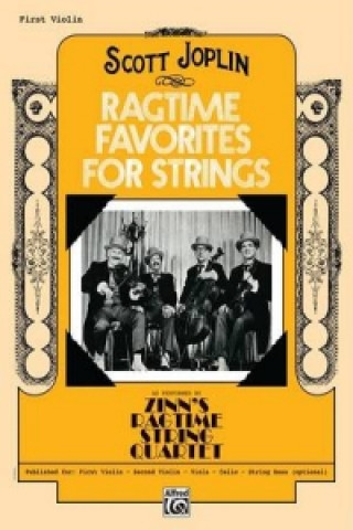 Kniha RAGTIME FAVORITES 1ST VIOLIN 